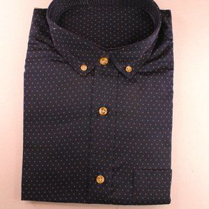 Blank Label Classy Men's Formal Shirt Dark blue/black